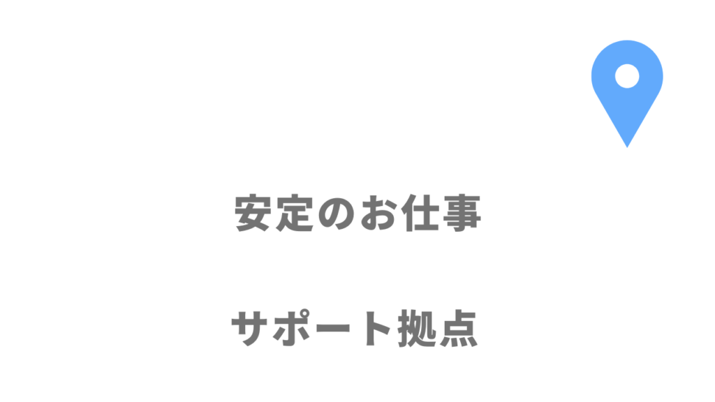 安定のお仕事の拠点