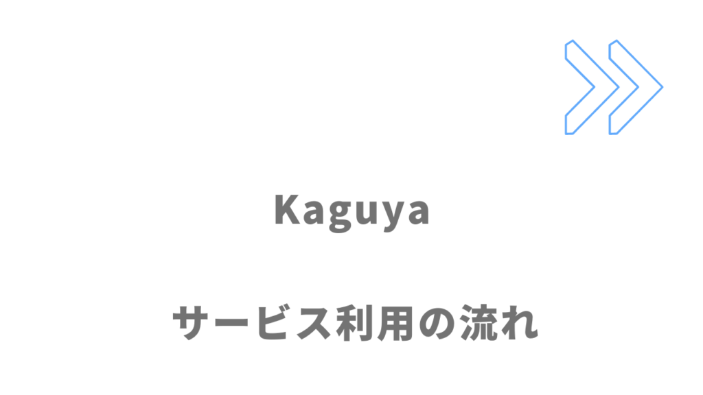 Kaguyaのサービスの流れ