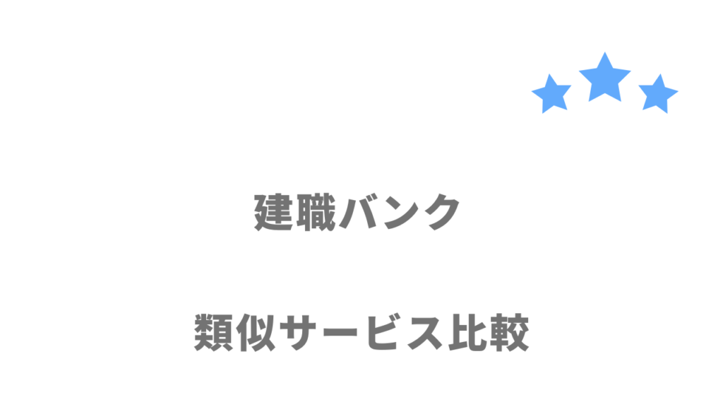 建設業界におすすめの転職サイト・エージェント比較