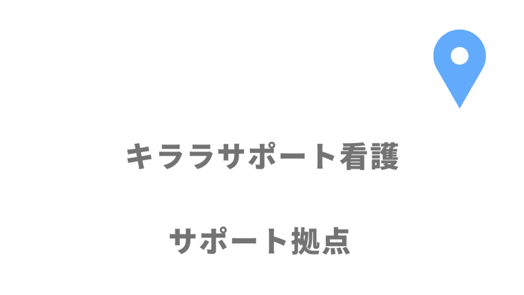 キララサポート看護の拠点