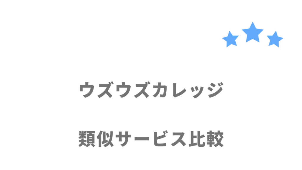 おすすめのプログラミングスクール比較表