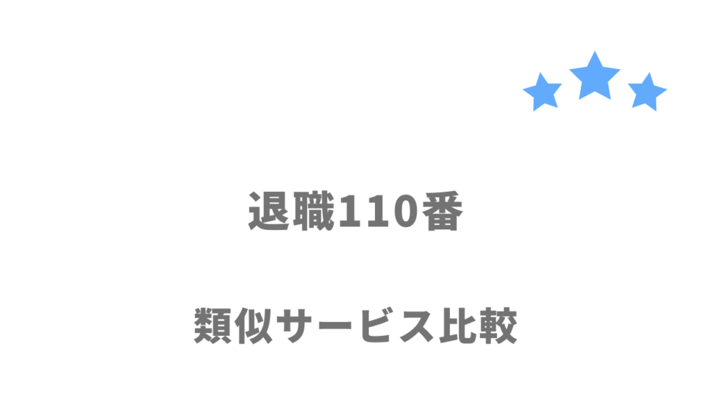 おすすめの退職代行サービス比較