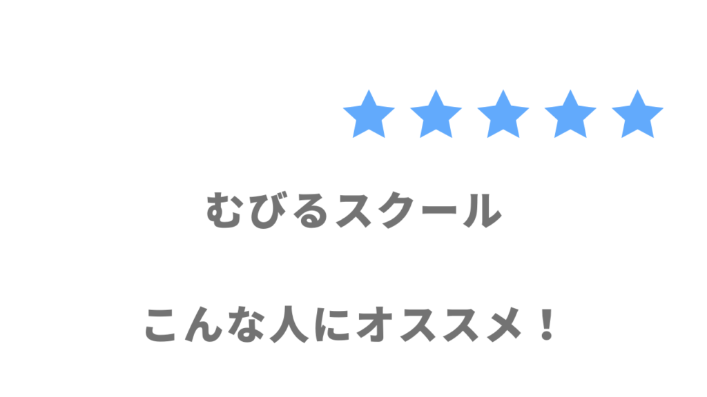 むびるスクールの利用がおすすめな人