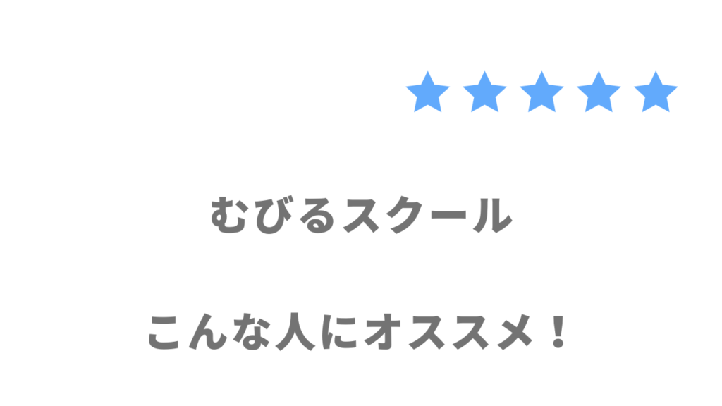 むびるスクールの利用がおすすめな人